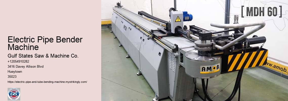 Electric Pipe Bender Machine
