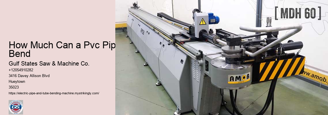 How Much Can a Pvc Pipe Bend