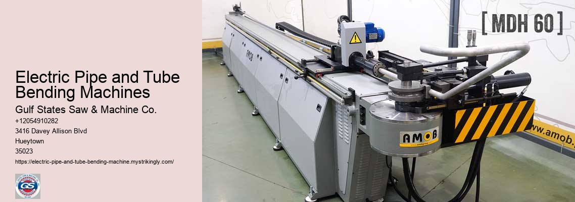 Electric Pipe and Tube Bending Machines