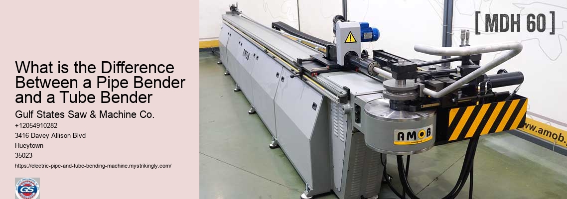 What is the Difference Between a Pipe Bender and a Tube Bender